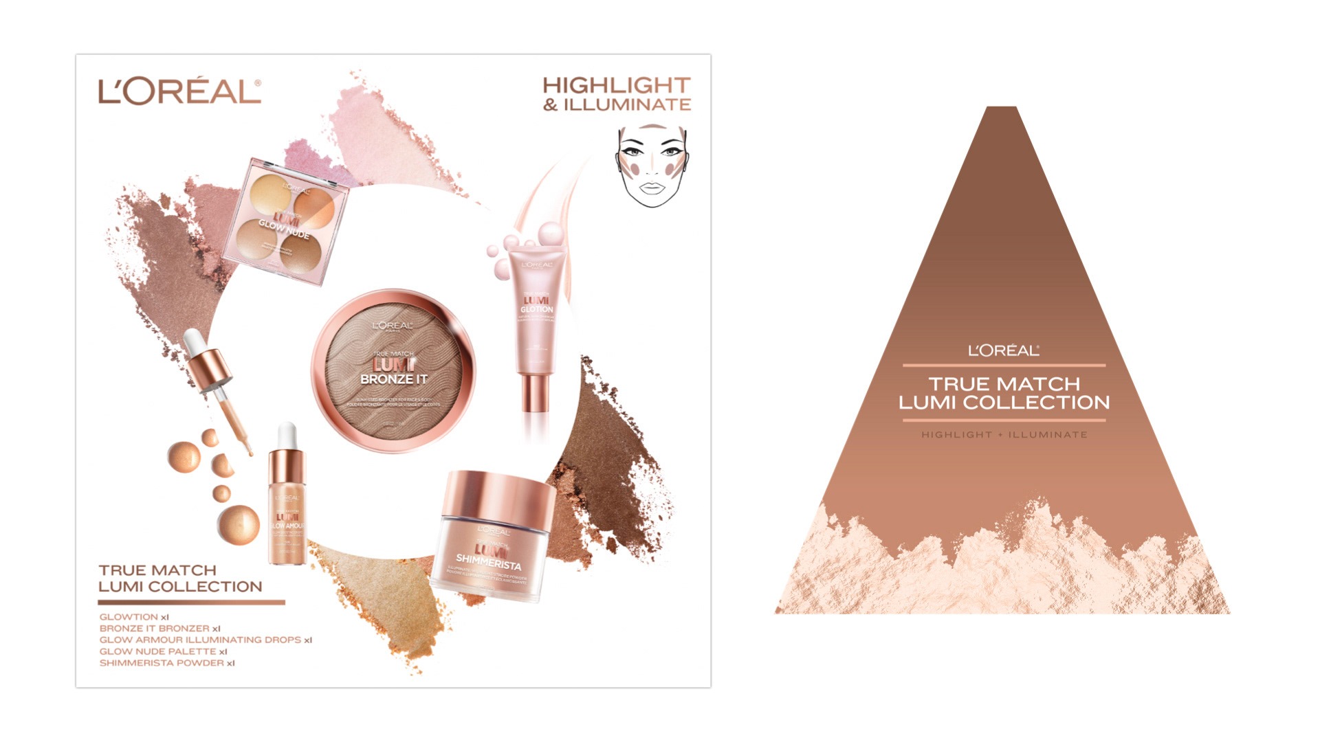 L'Oreal Highlight and Illuminate promotional ad